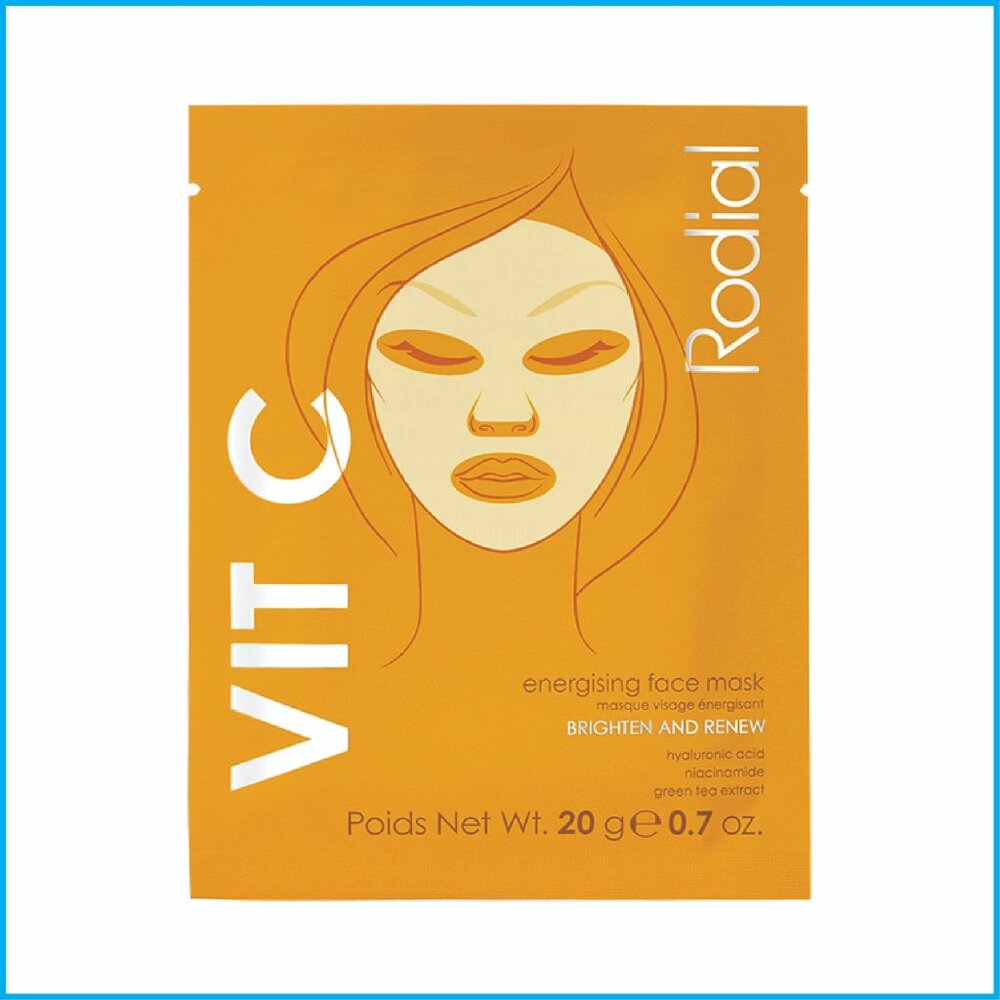 Rodial Vitamin C Cellulose Sheet Mask – Brightening Facial Mask (1 Pc)
